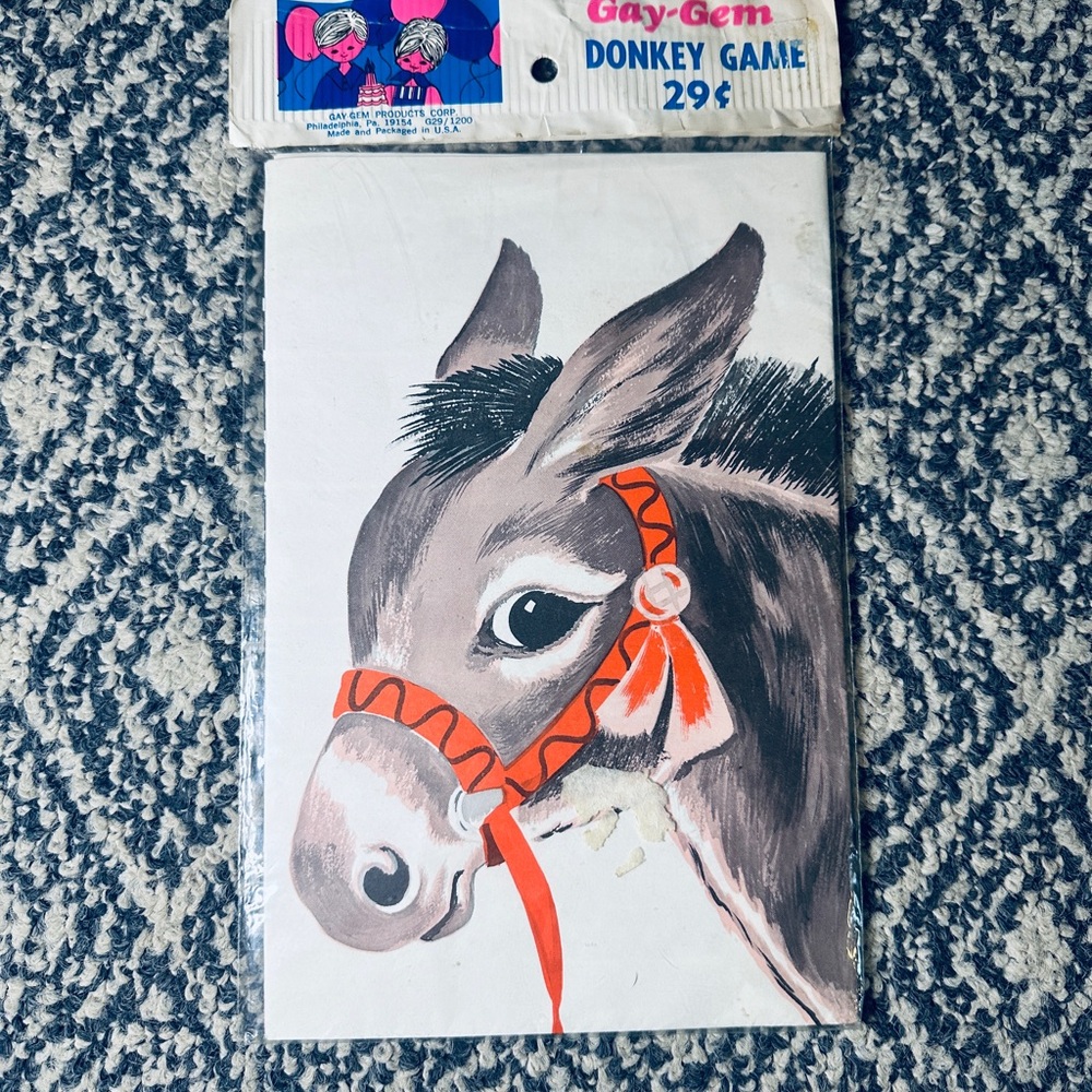 Vintahe Donkey Game